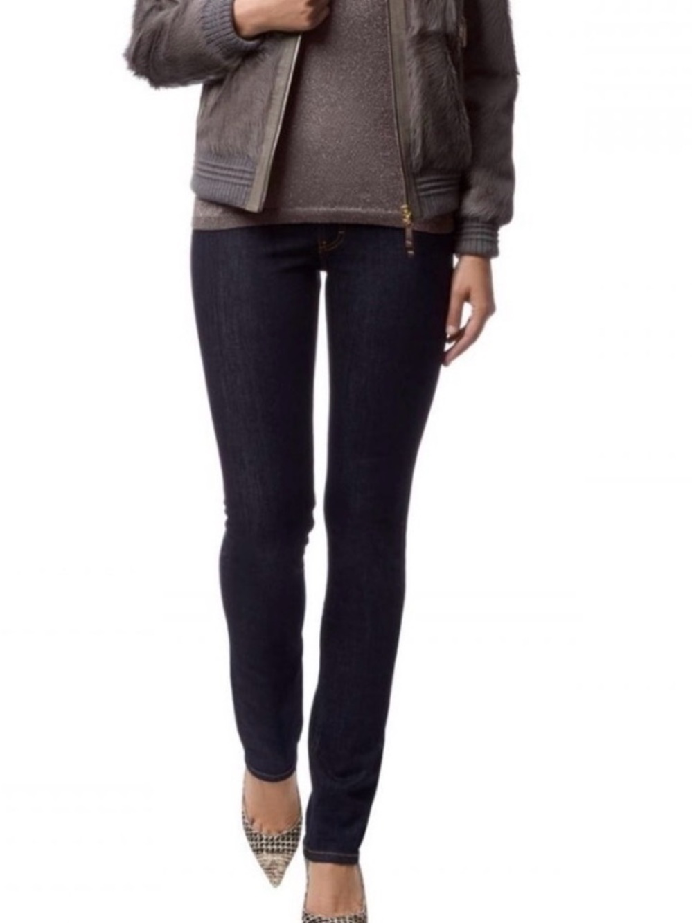 Escada Women's Dark Indigo Straight Leg Jeans